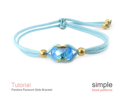 Pandora Paracord Slide Knot Bracelet Tutorial