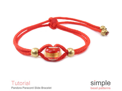 Pandora Paracord Slide Knot Bracelet Tutorial