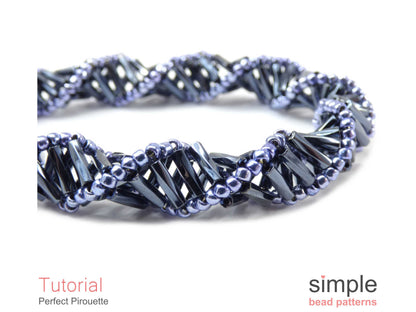Perfect Pirouette Bracelet & Necklace Beading Pattern