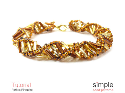 Perfect Pirouette Bracelet & Necklace Beading Pattern
