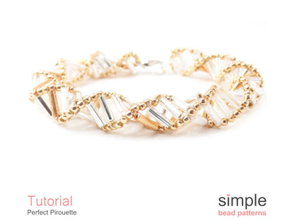 Perfect Pirouette Bracelet & Necklace Beading Pattern