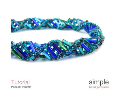 Perfect Pirouette Bracelet & Necklace Beading Pattern