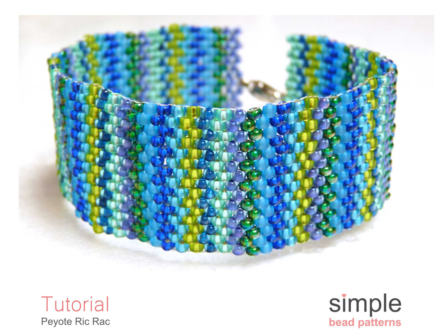 Peyote Ric Rac Bracelet Beading Pattern