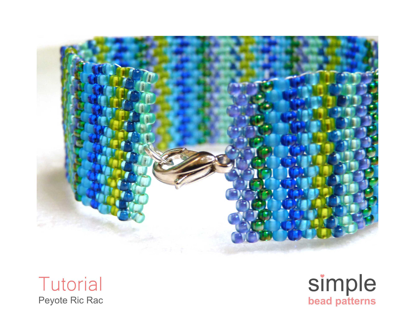 Peyote Ric Rac Bracelet Beading Pattern