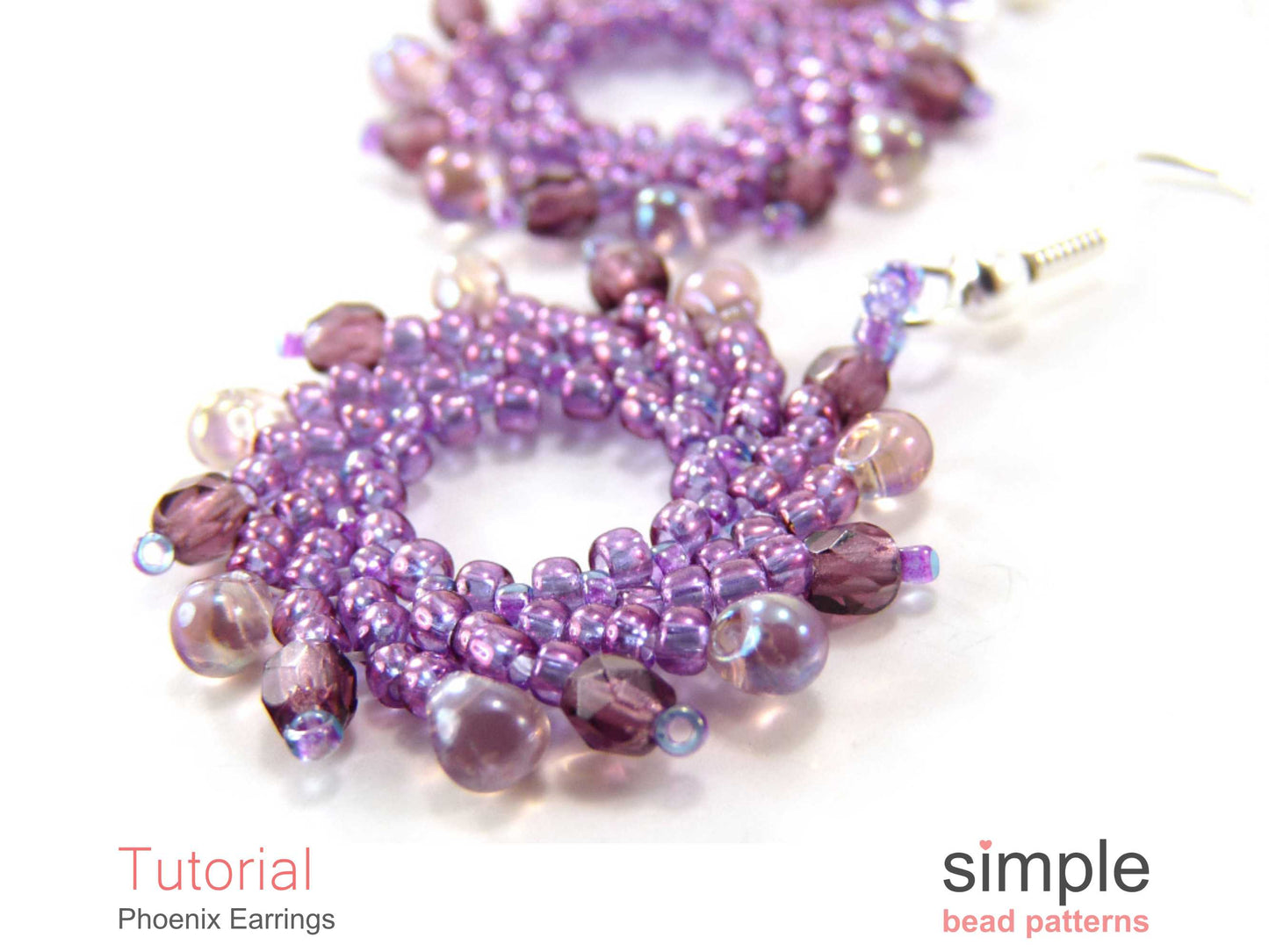 Phoenix Earrings Beading Pattern