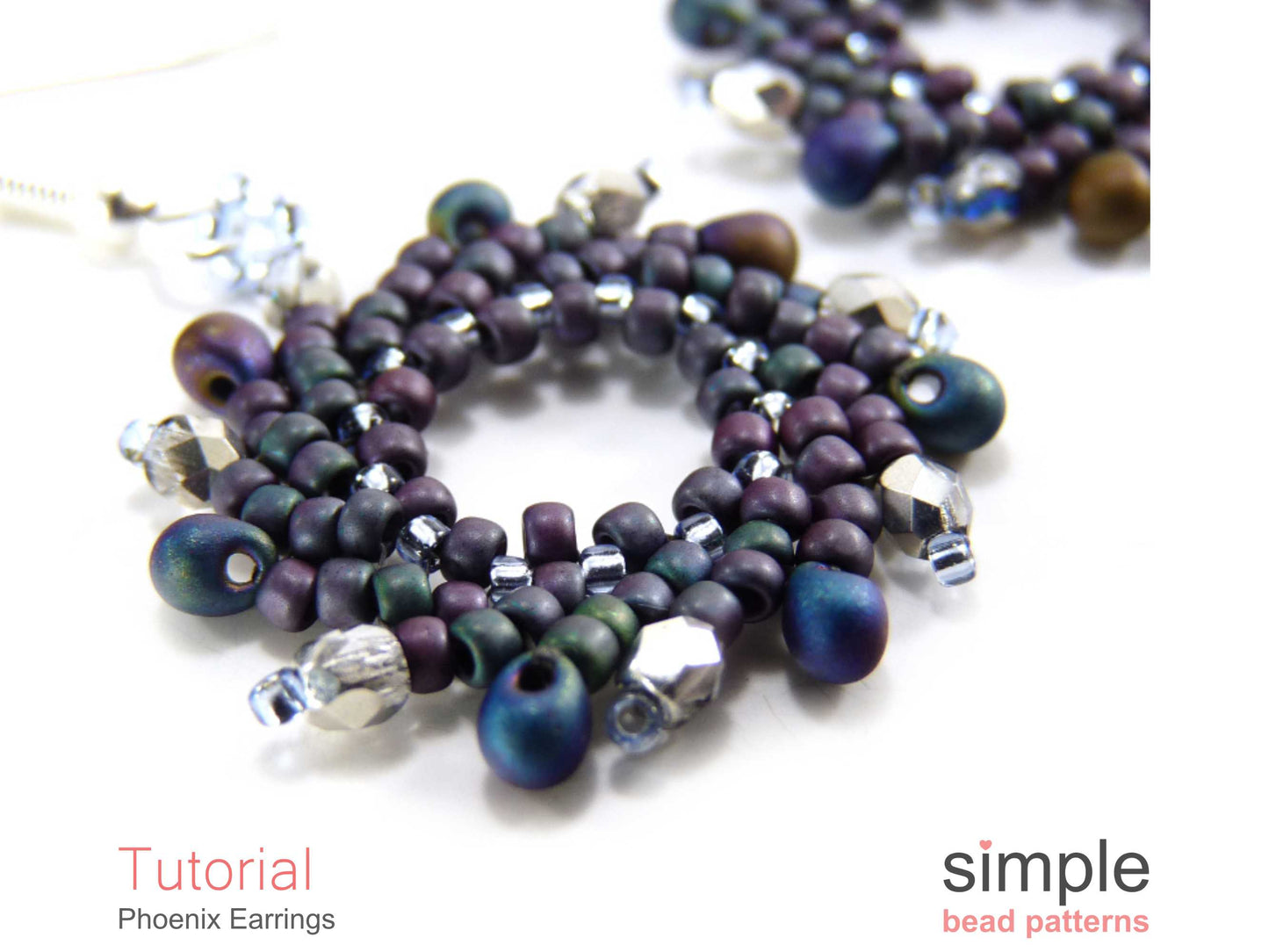 Phoenix Earrings Beading Pattern