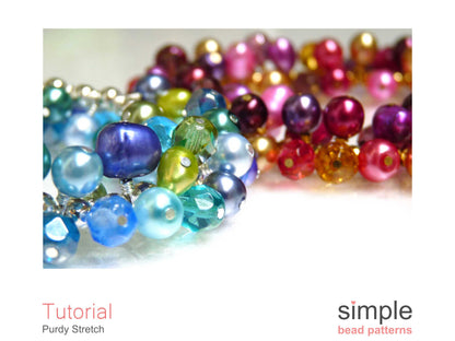 Purdy Stretch Bracelet Beading Pattern