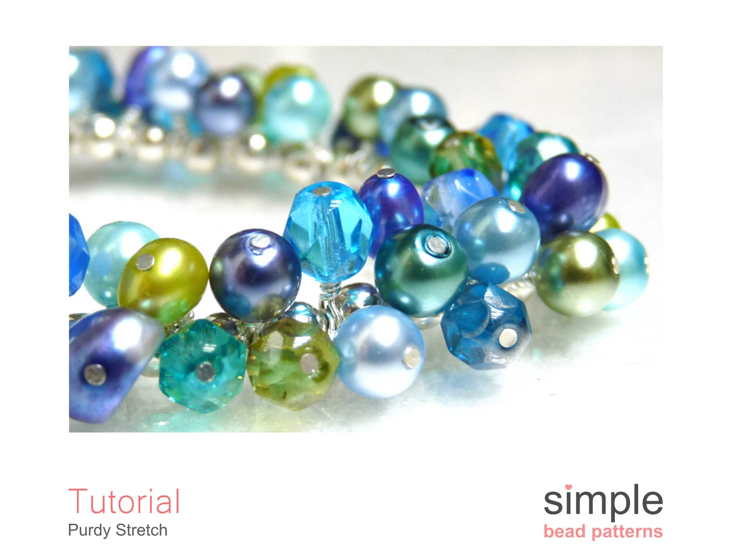 Purdy Stretch Bracelet Beading Pattern