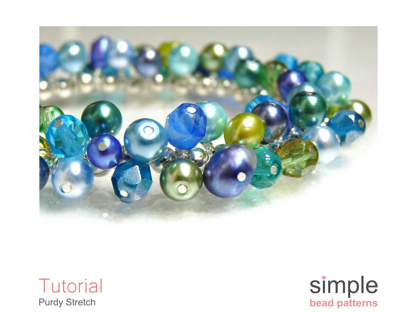 Purdy Stretch Bracelet Beading Pattern