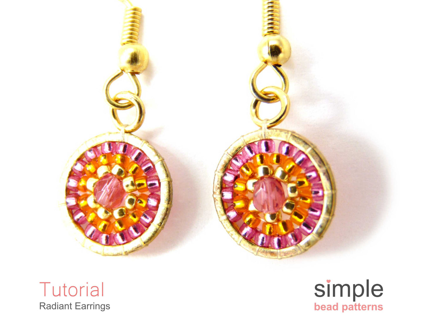 Radiant Earrings Beading Pattern