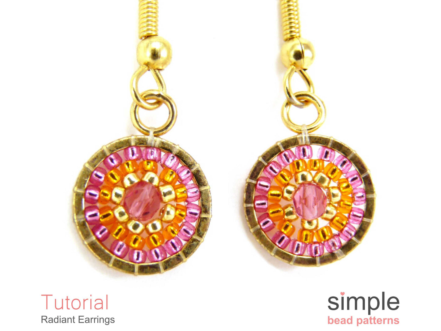 Radiant Earrings Beading Pattern
