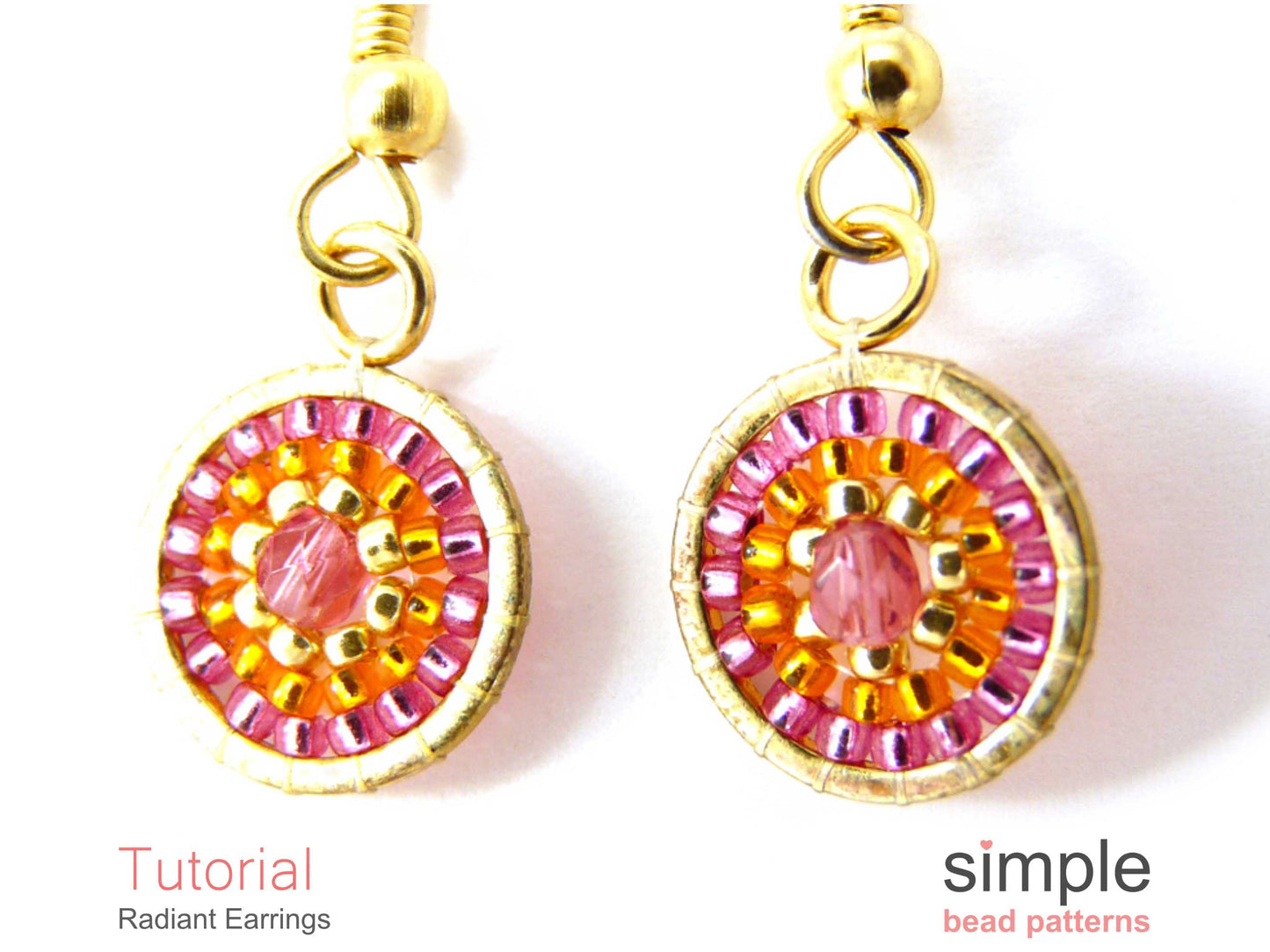 Radiant Earrings Beading Pattern
