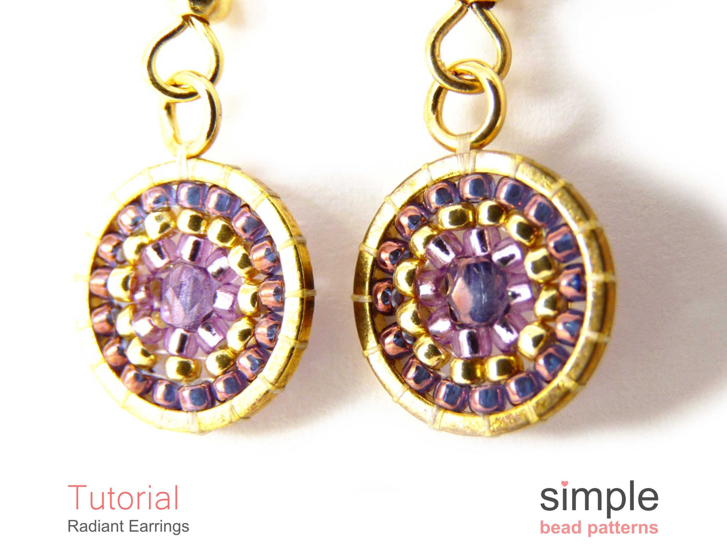Radiant Earrings Beading Pattern