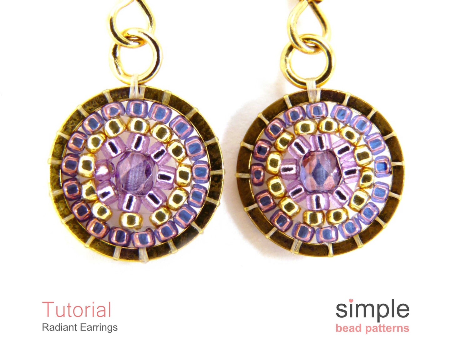 Radiant Earrings Beading Pattern