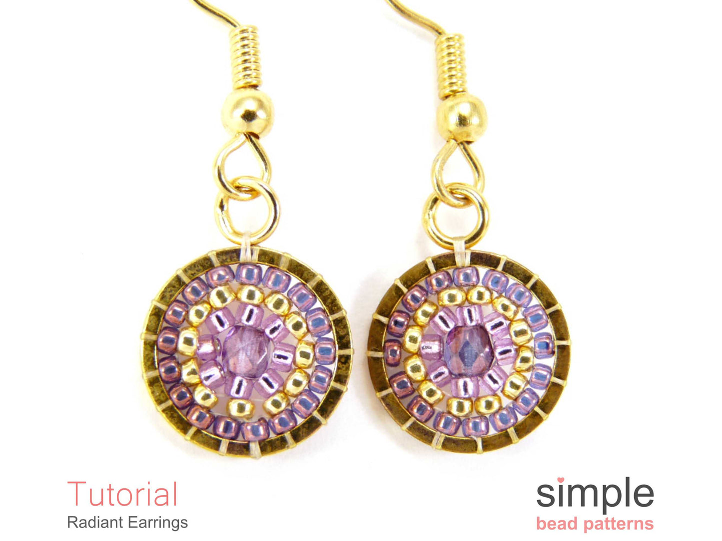 Radiant Earrings Beading Pattern