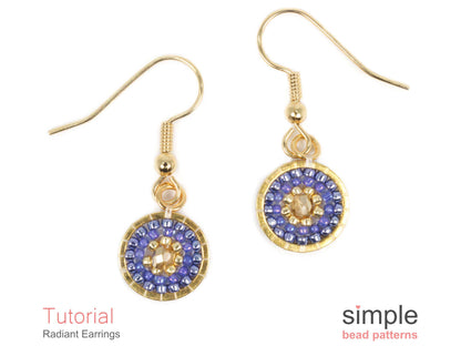 Radiant Earrings Beading Pattern