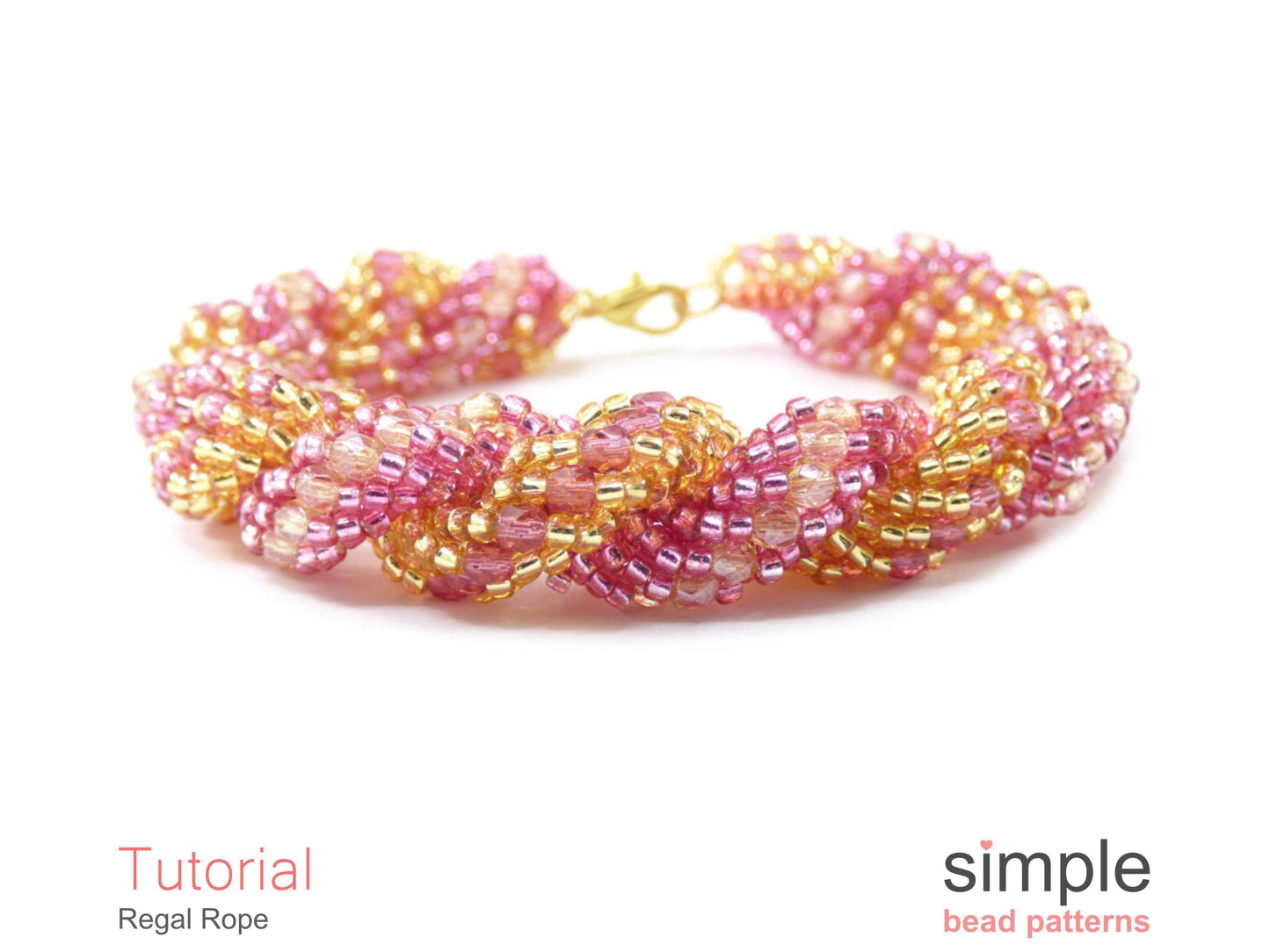 Regal Rope Bracelet & Necklace Beading Pattern