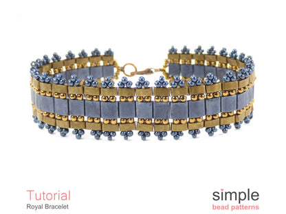Royal Bracelet Beading Pattern