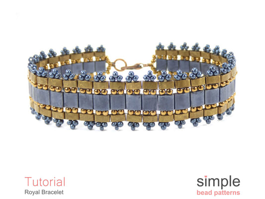 Royal Bracelet Beading Pattern