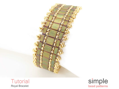 Royal Bracelet Beading Pattern