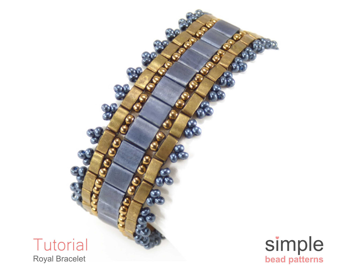 Royal Bracelet Beading Pattern