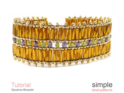 Savanna Bracelet Beading Pattern