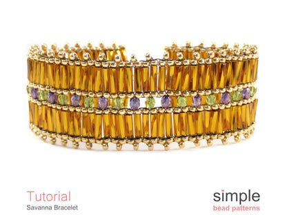 Savanna Bracelet Beading Pattern