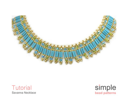 Savanna Necklace Beading Pattern