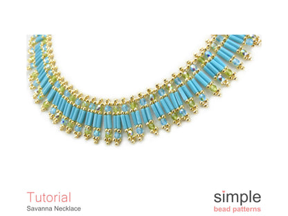 Savanna Necklace Beading Pattern