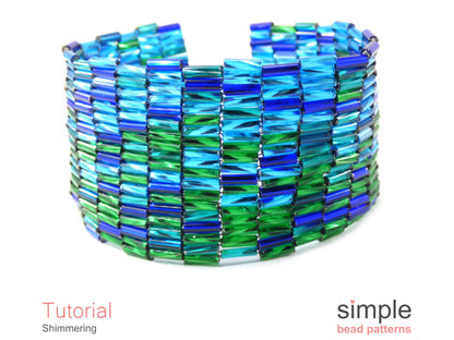Shimmering Bracelet Beading Pattern