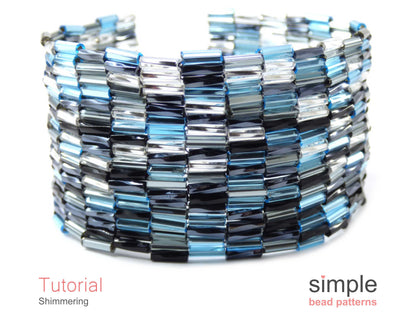 Shimmering Bracelet Beading Pattern