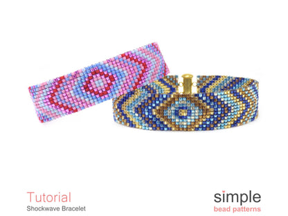 Shockwave Bracelet Beading Pattern
