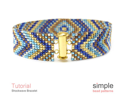 Shockwave Bracelet Beading Pattern