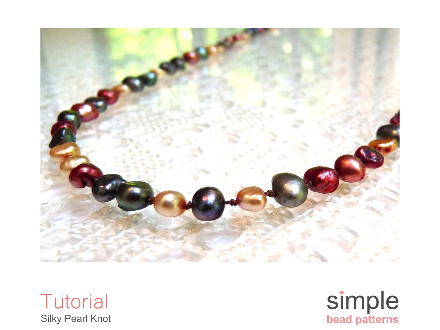 Silky Pearl Knot Bracelet & Necklace Tutorial