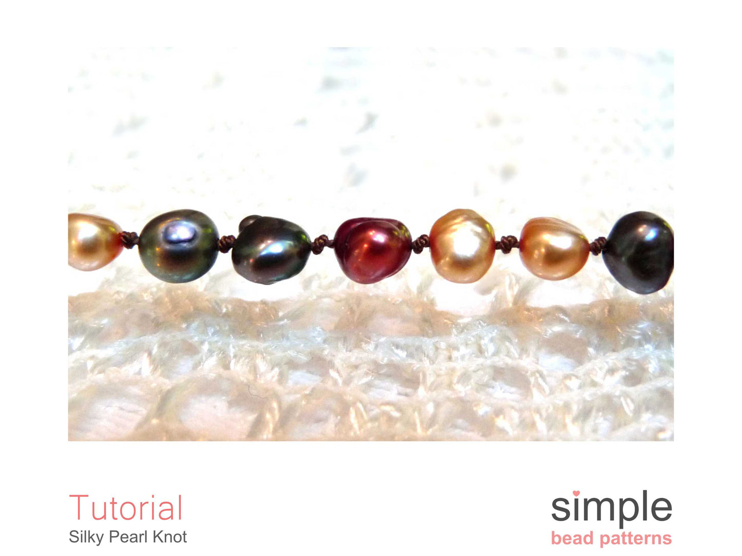 Silky Pearl Knot Bracelet & Necklace Tutorial