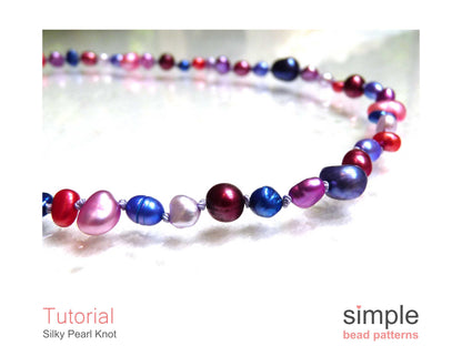 Silky Pearl Knot Bracelet & Necklace Tutorial