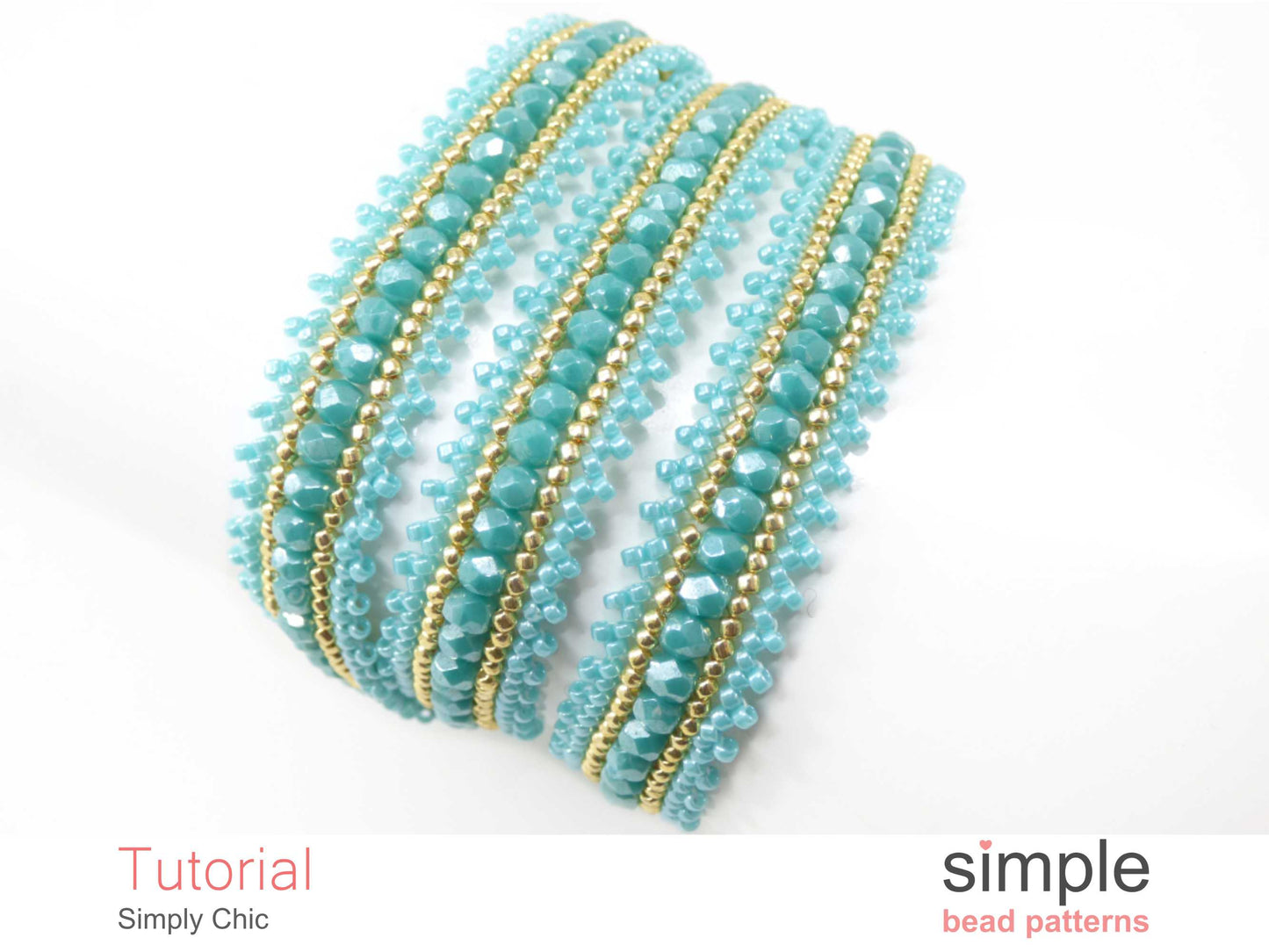 Simply Chic Bracelet Beading Pattern