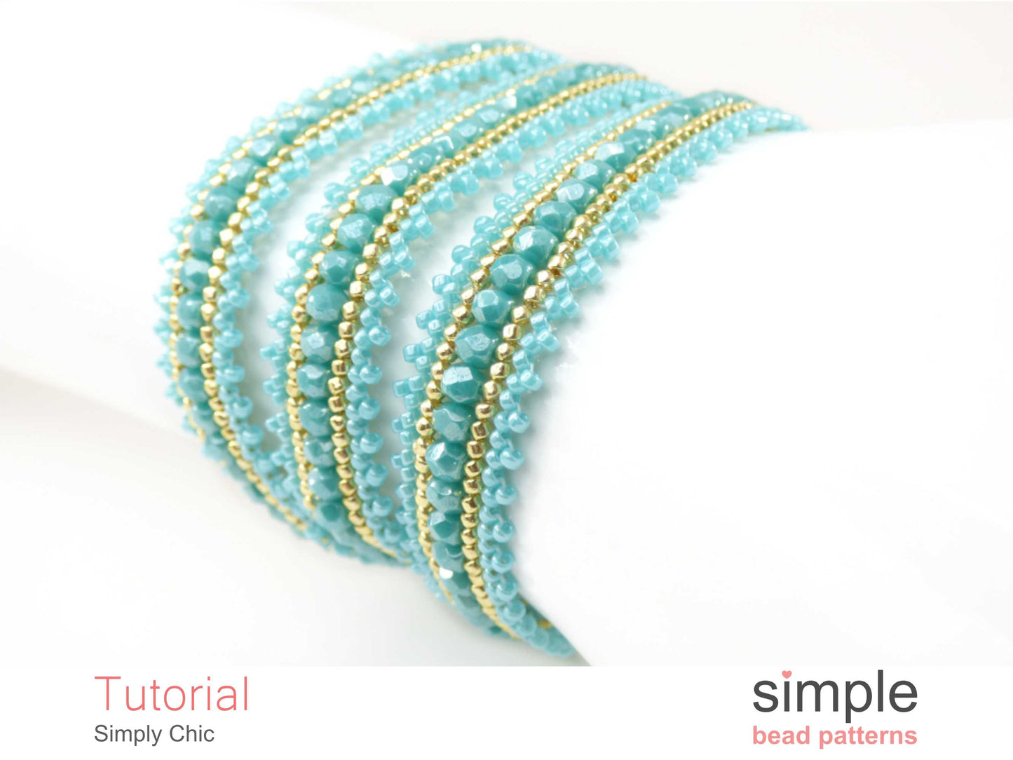 Simply Chic Bracelet Beading Pattern