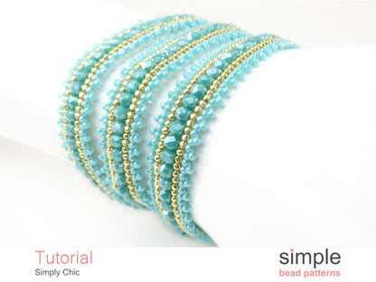 Simply Chic Bracelet Beading Pattern