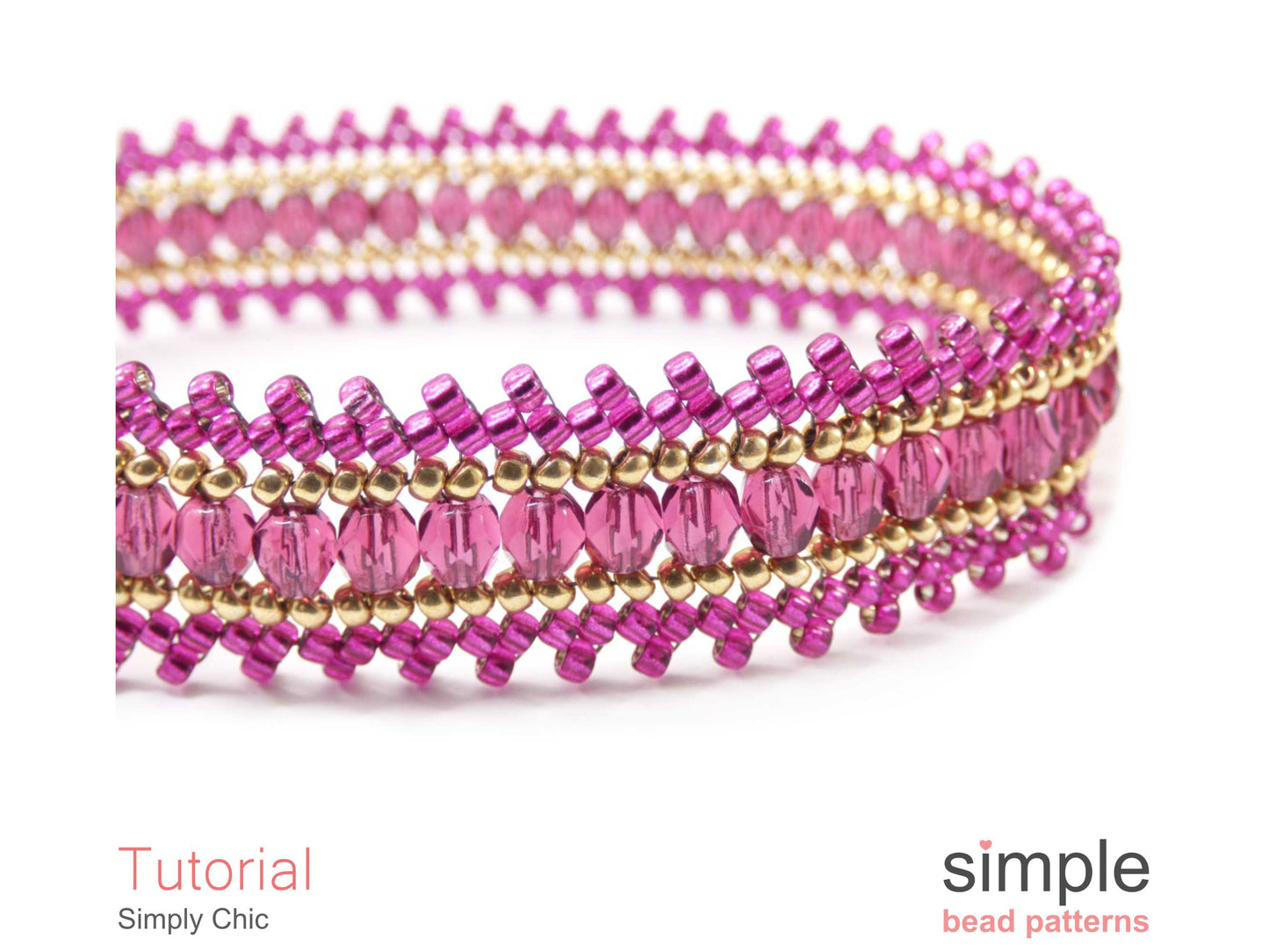 Simply Chic Bracelet Beading Pattern