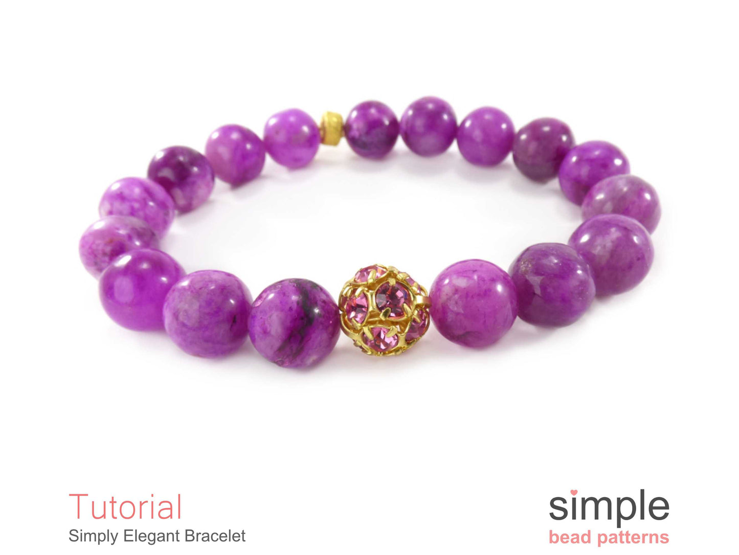 Simply Elegant Bracelet Beading Pattern