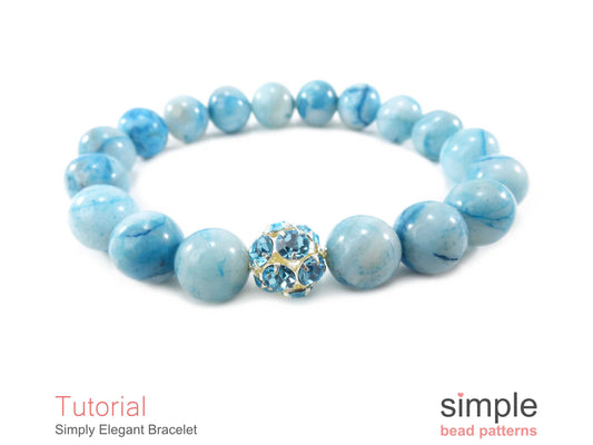 Simply Elegant Bracelet Beading Pattern