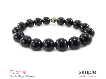 Simply Elegant Bracelet Beading Pattern