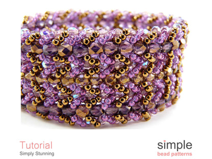 Simply Stunning Bracelet Beading Pattern