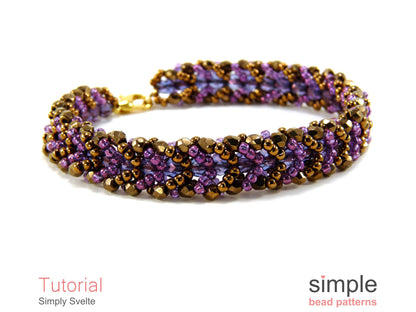 Simply Svelte Bracelet Beading Pattern