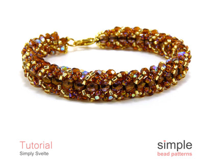 Simply Svelte Bracelet Beading Pattern