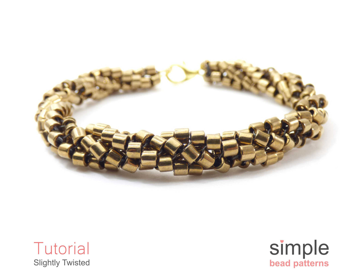 Slightly Twisted Bracelet & Necklace Beading Pattern