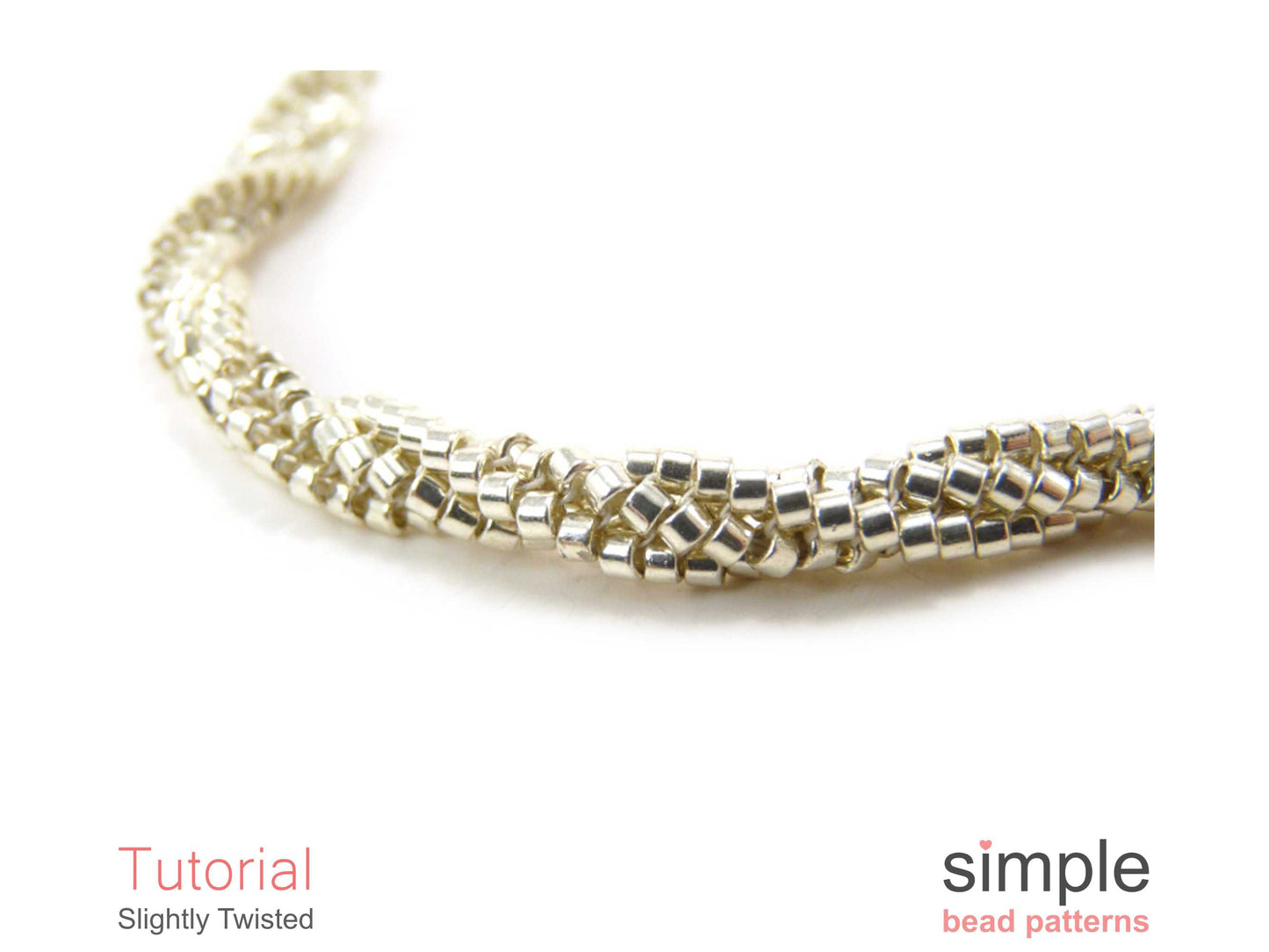 Slightly Twisted Bracelet & Necklace Beading Pattern