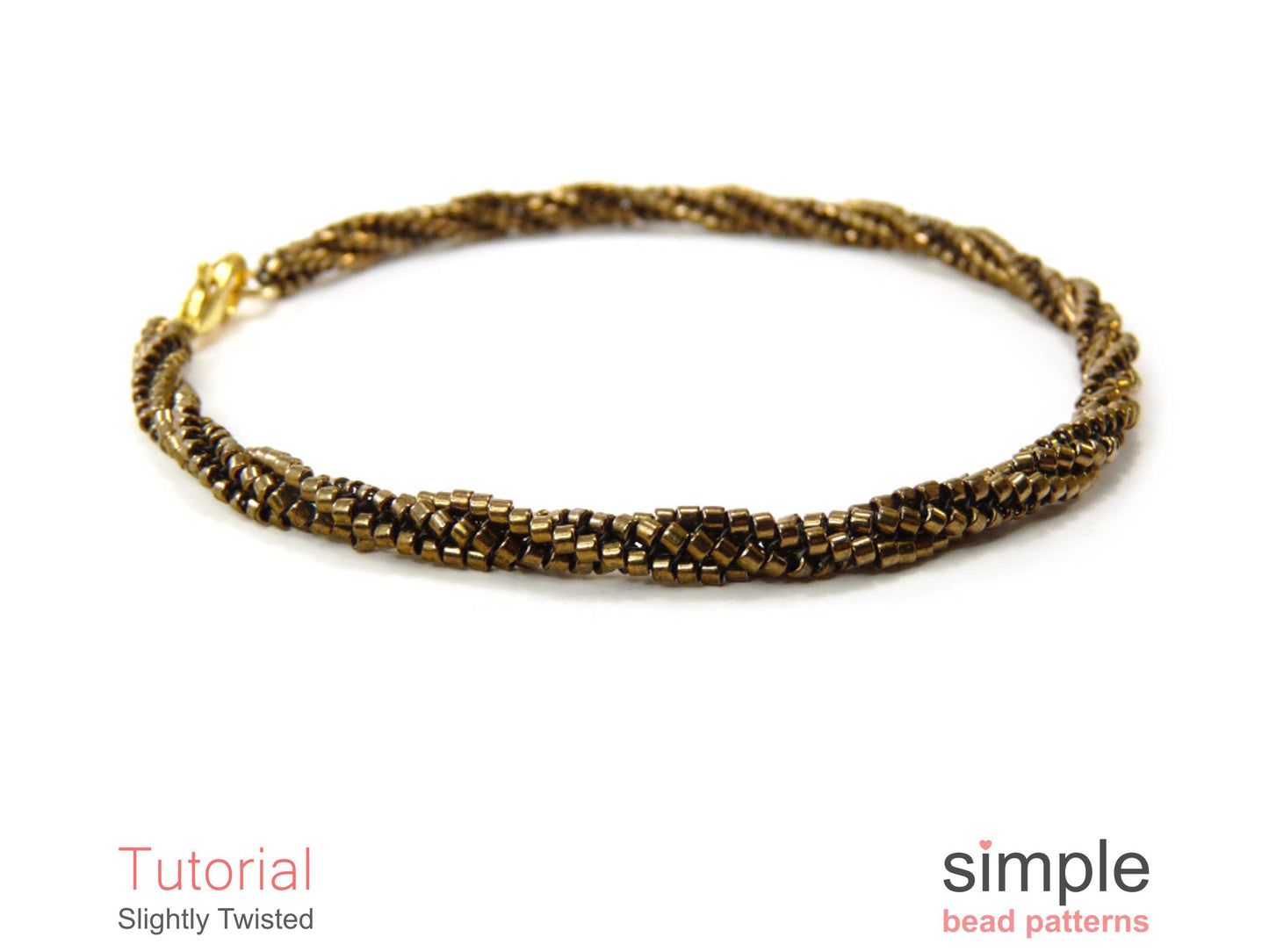 Slightly Twisted Bracelet & Necklace Beading Pattern