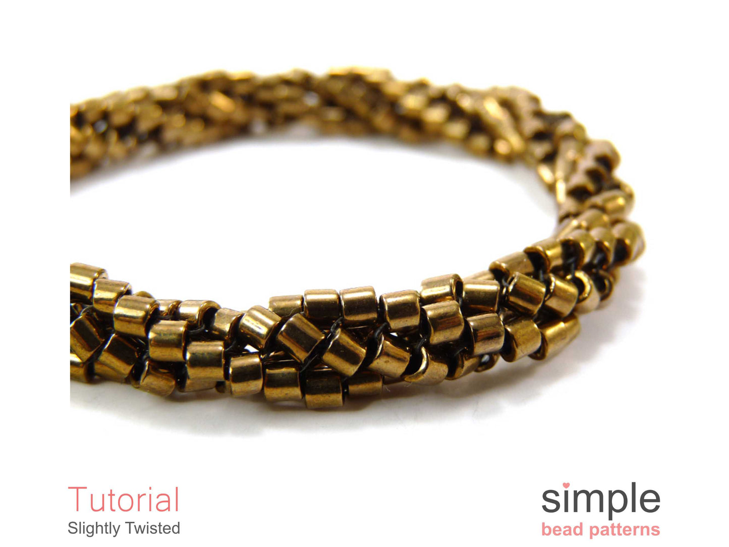 Slightly Twisted Bracelet & Necklace Beading Pattern